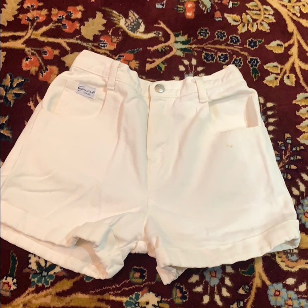 White shorts